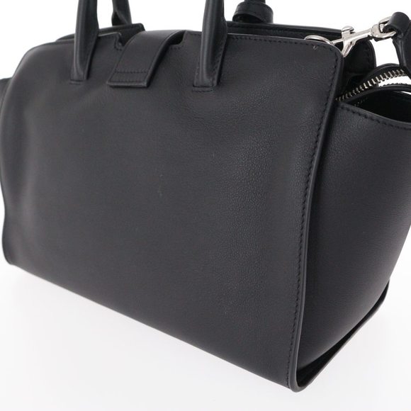 Saint Laurent Paris Cabas Downtown Black Tote Baby Bag - Picture 1 of 8